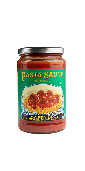 Lowrey Bros Pasta Sauce