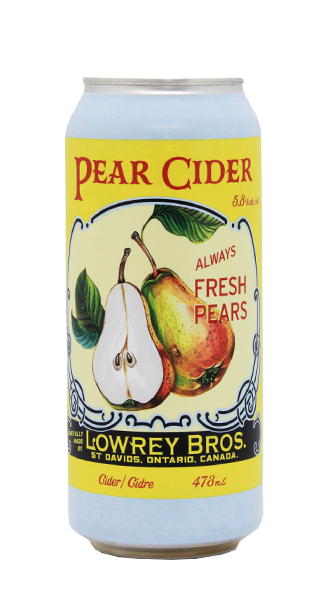 Lowrey Pear Cider - Cans